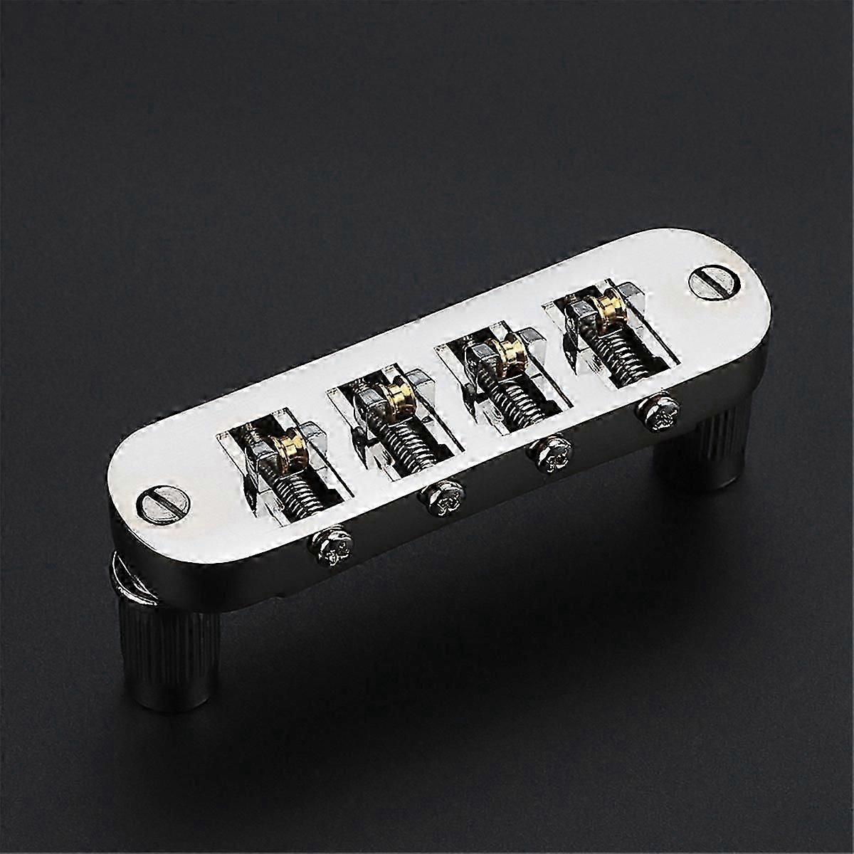Tune-O- Roller Saddle Guitar Bridge for LP SG 4 String Guitars Electric Guitar