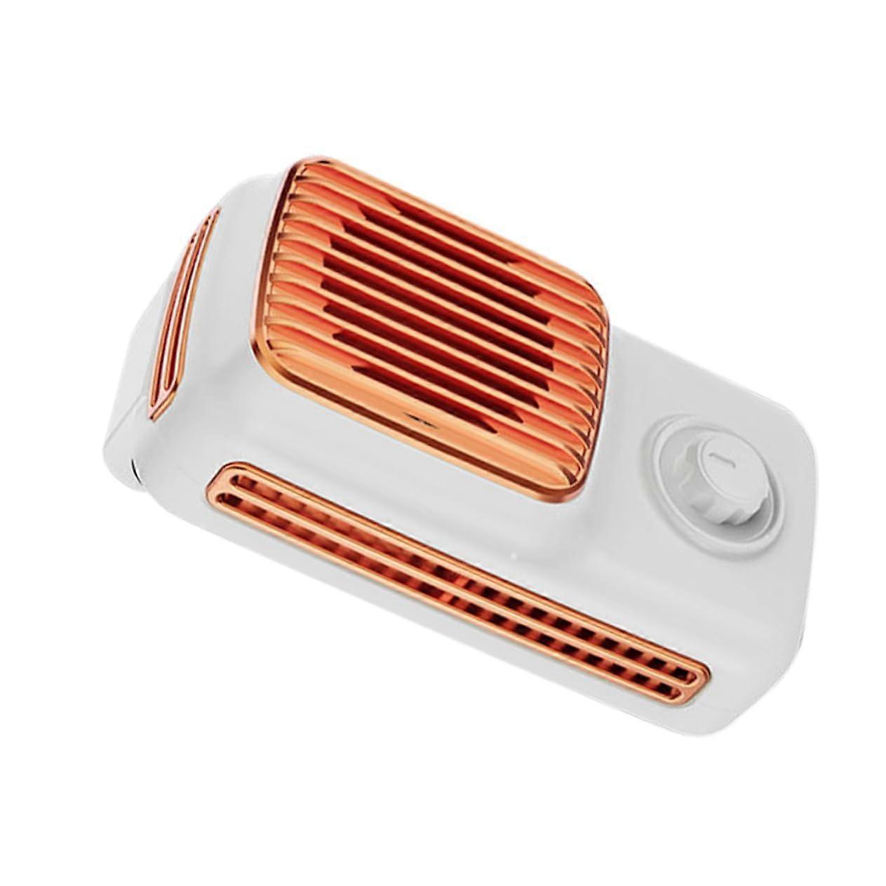 Phone Cooler with Wind Suction Design for Large Area Silent Heat Dissipation, White