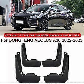 Applies to Car Styling For DONGFENG AEOLUS A30 2022-2023 ABS Car Mud Flaps Splash Guard Mudguards MudFlaps Front Rear Fender Accessories