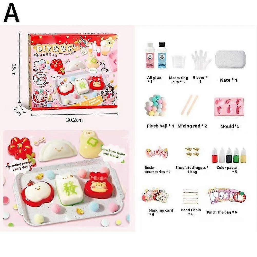 DIY Squeeze Toys Kits,Make Your Own Squishies,Animal Mini Squishies Toys