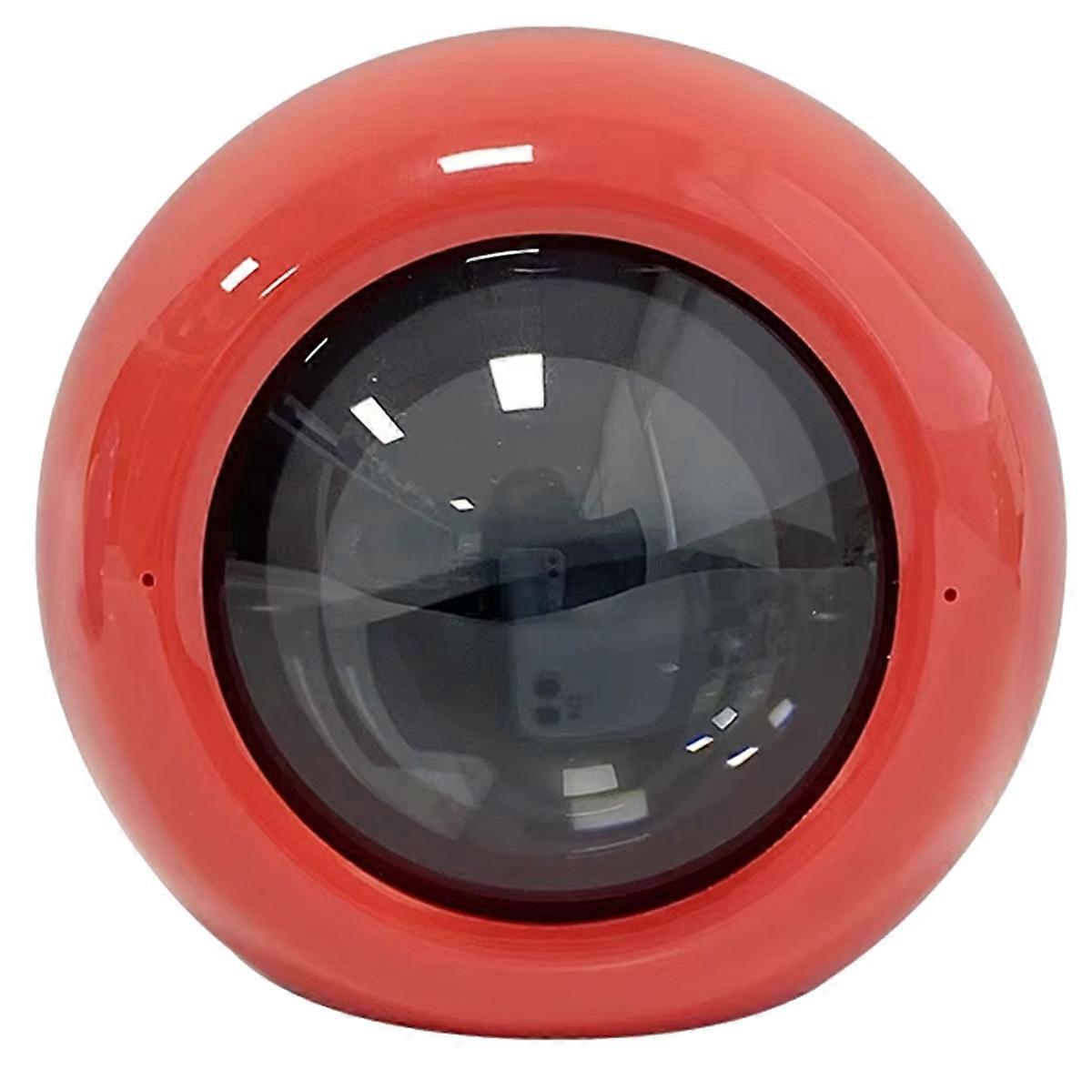 3D Crystal Ball Video Play Display Kawaii Red