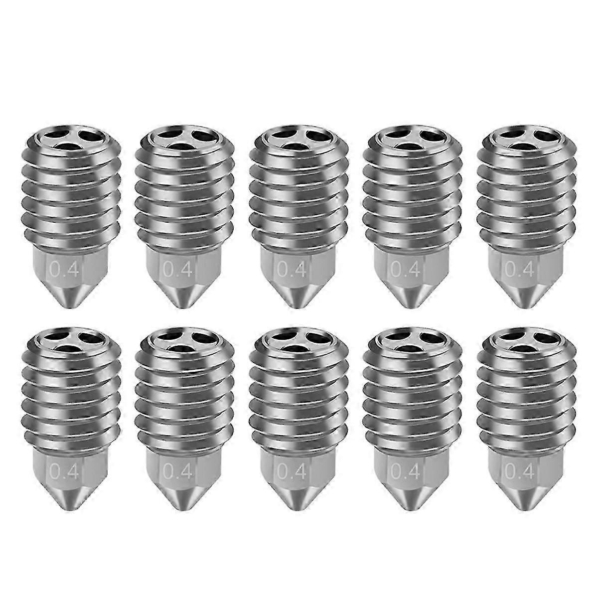CHT-Düse mit hohem Durchfluss für 3D-Drucker mit verkupferter Düse X1 X1C P1S P1P Zubehör 0,4 mm