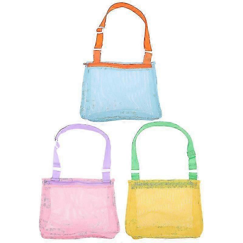 Mesh Storage Pouch For Beach-c