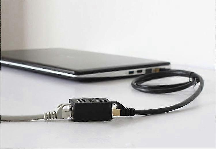 Network Double Connector Pass-through for Data Transmission