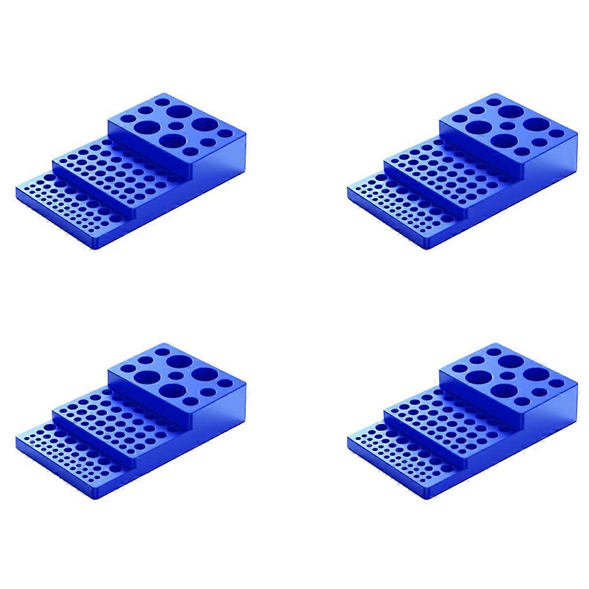 4X Multifunctional Centrifuge Tube Rack 0.2/0.5/1.5/2/5/10/15/50Ml Stepped Test Tube Laboratory Supp
