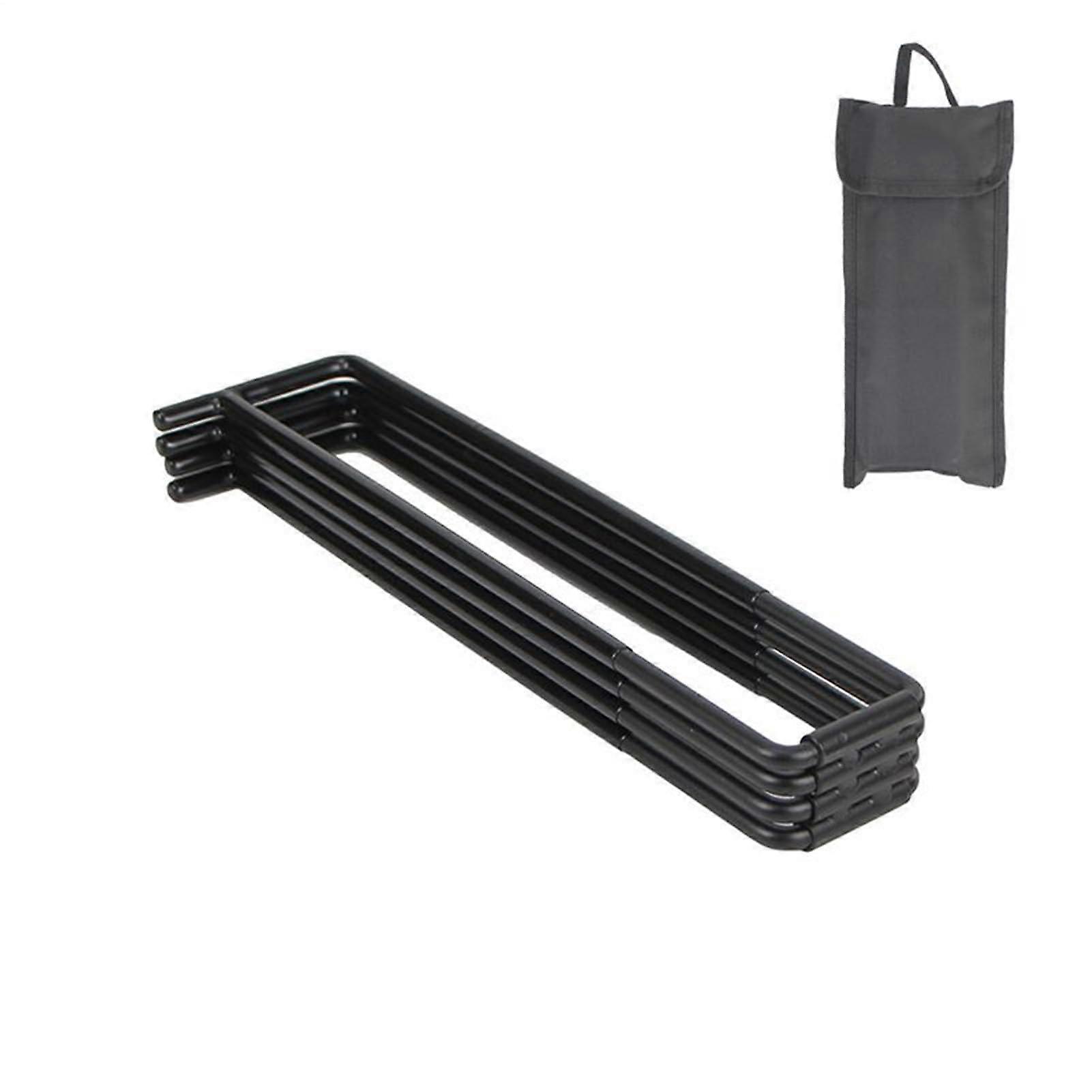 Fridge Stand Ice Box Holder Foldable Portable Cooler Stand for Poolside Use, Home Bar, Camping, Grilling, Fishing