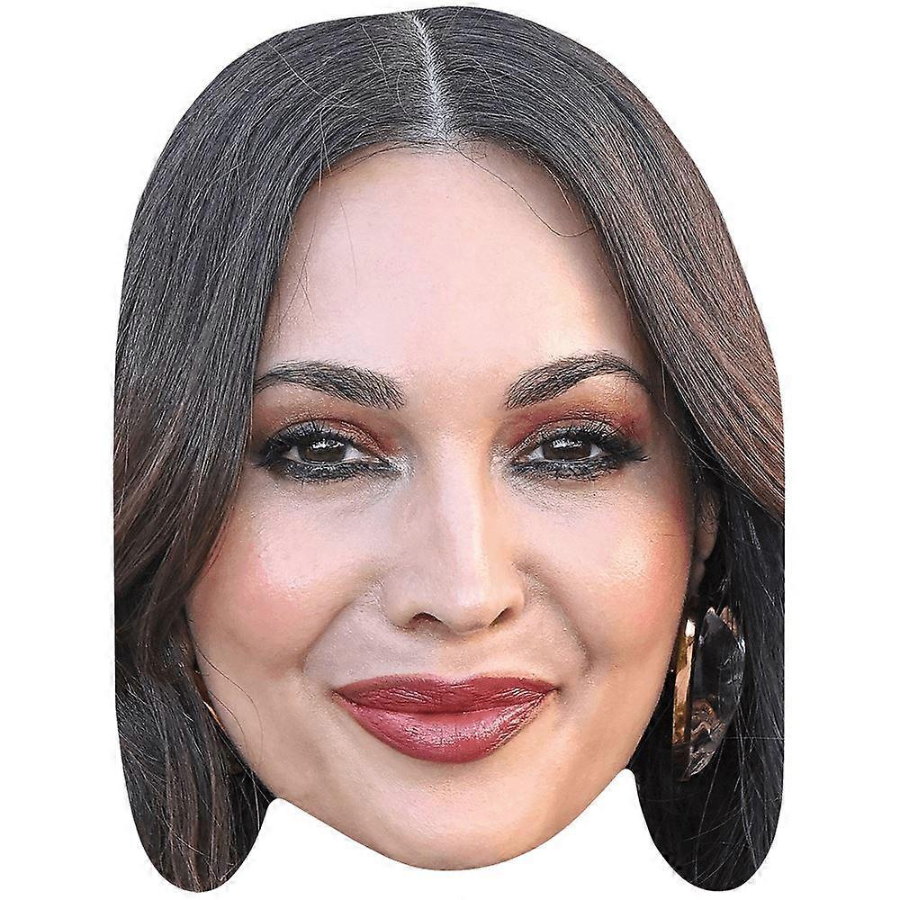 Zara Martin (Make Up) Celebrity Mask, Flat Card Face