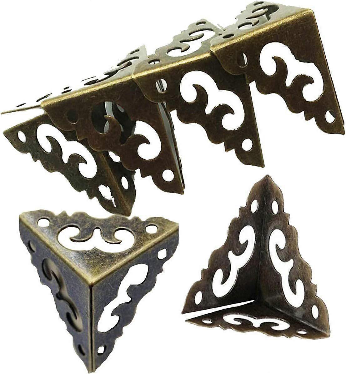 Box Corner Protector Metal Corner Protector Antique Decorative Edge Cover Safety