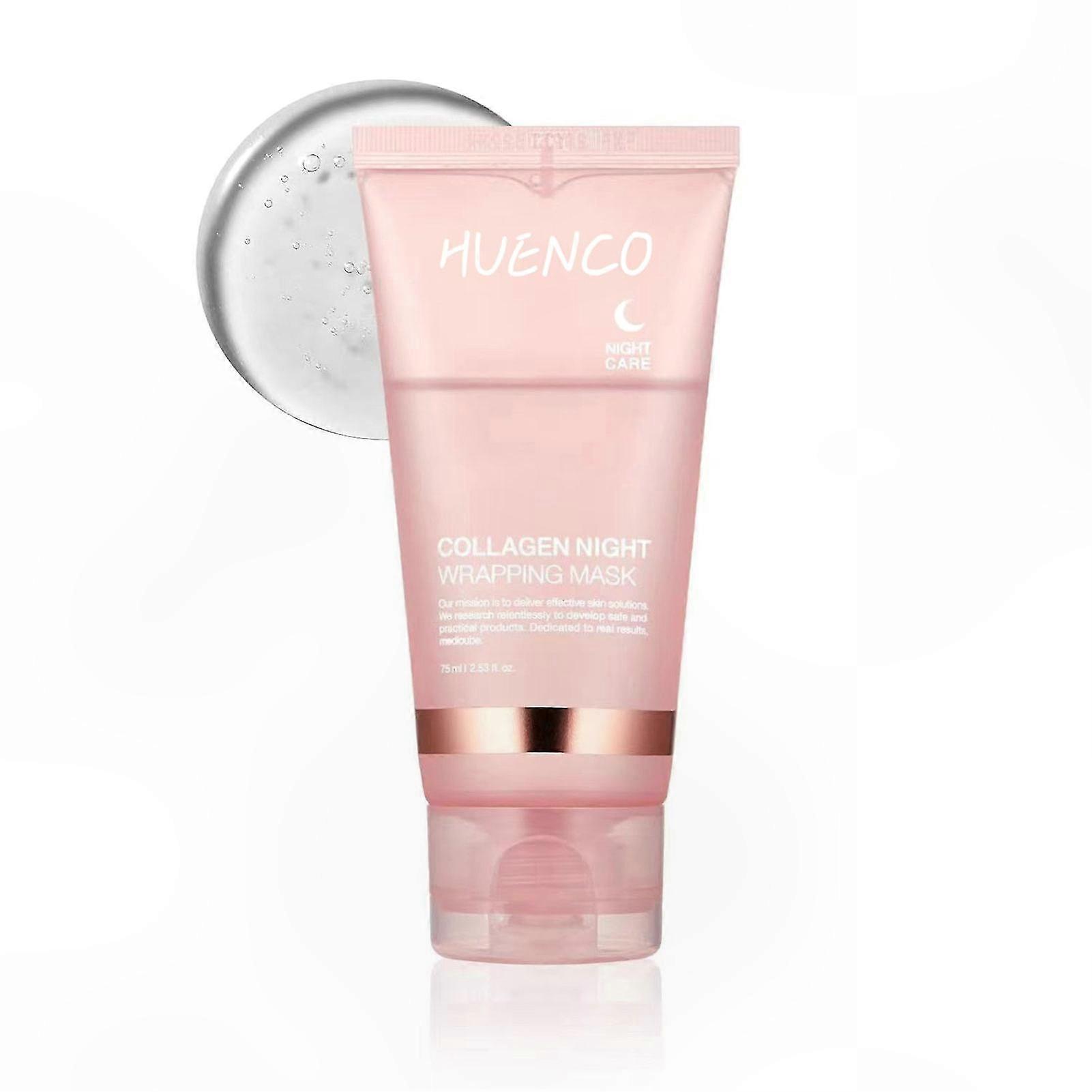 Collagen Overnight Mask with Intensive Moisturizing and Firming Properties for Face Care