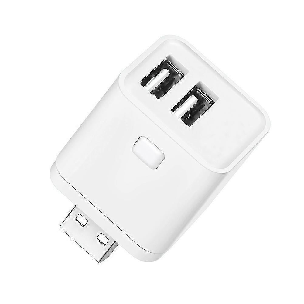 Tuya Zigbee Micro-USB Adaptor Switch 2 Gang