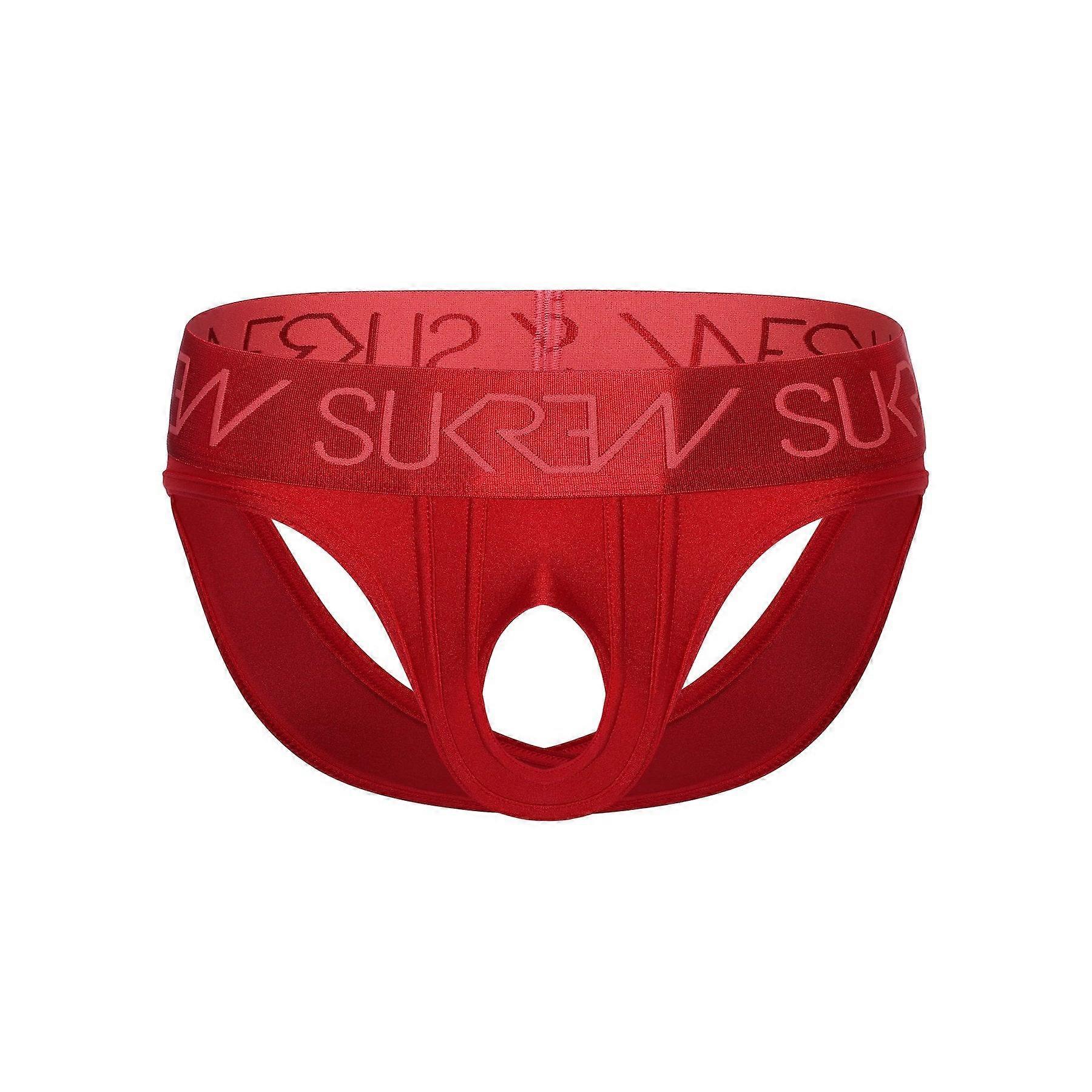 SUKREW U-Style V-Brief Liberty Red | Men's Underwear | Men's Briefs