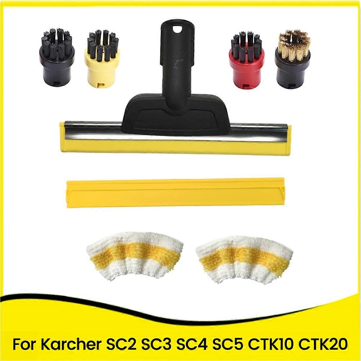 Window Nozzle & Scraper Set for SC2 SC3 SC4 SC5 CTK10 CTK20 Steam Cleaner Accessory for Cleaning Tools