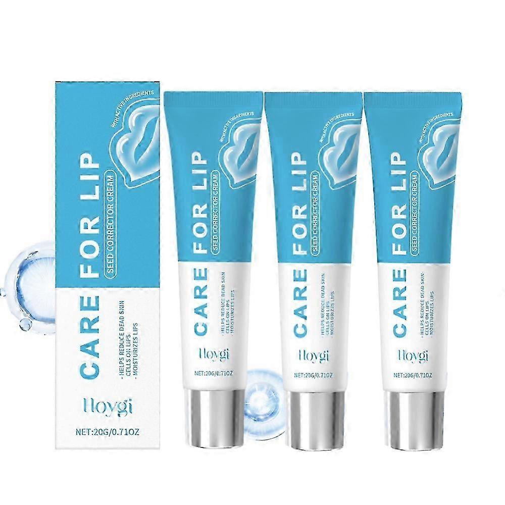 1-3x Lip Acne Cream, Fordyce Seeds - Lip Acne, Moisturizes, Improves Dry, Chapped Lips, Reduces Dark Lips - Hydrating Lip Balm