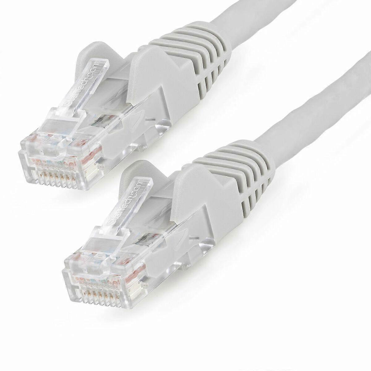 UTP Category 6 Rigid Network Cable Startech N6LPATCH15MGR White 15 m