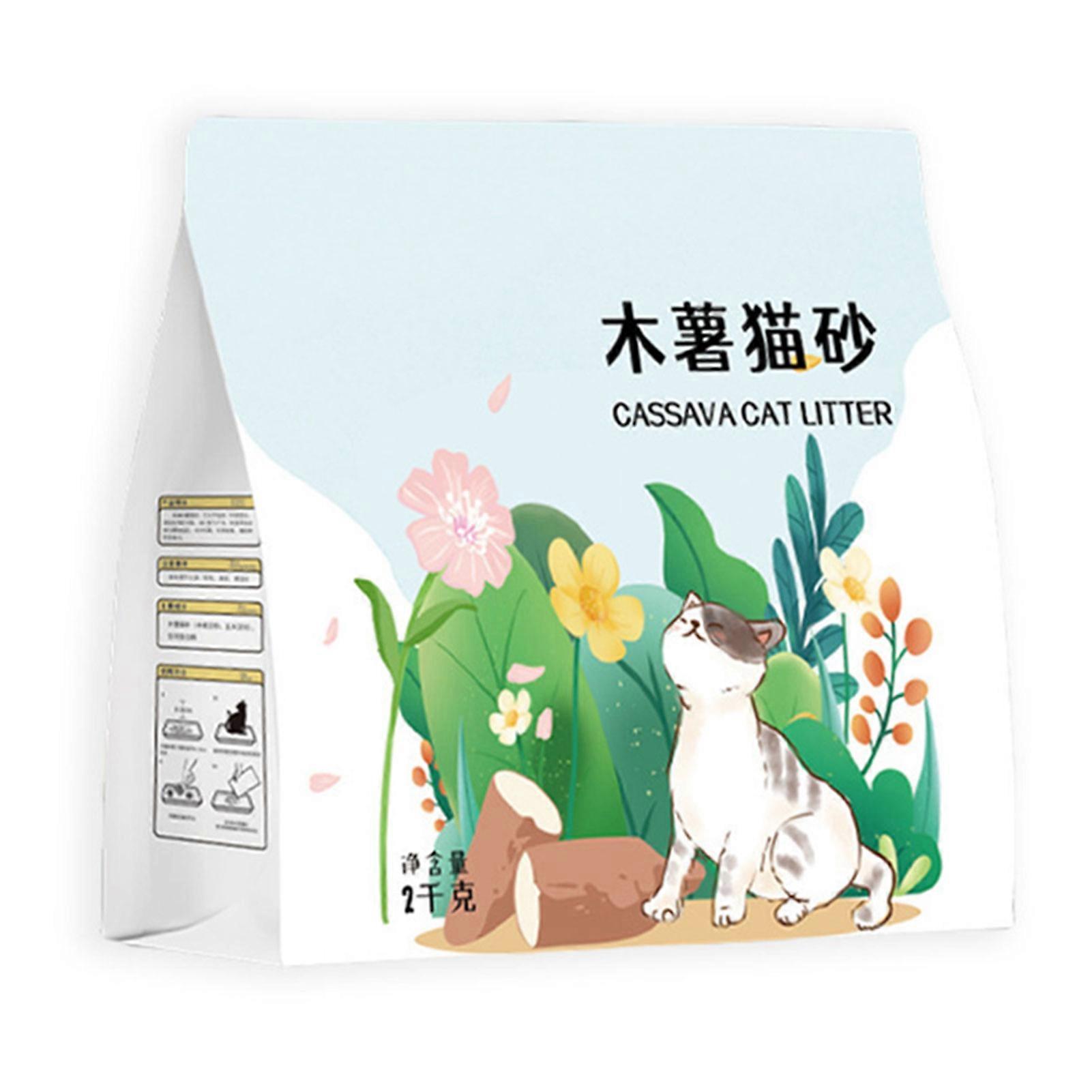Eco-Friendly Dust Free Cat Litter For Sensitive Cats Ultra Low Dust Non-Stick Clumping Pet-Friendly Living Space