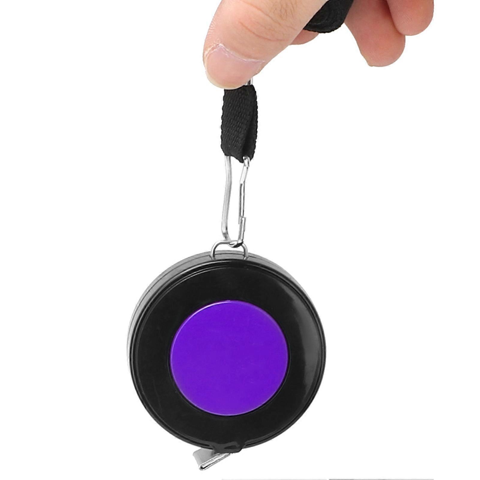 150cm Soft Retractable Tape Measure (Purple)