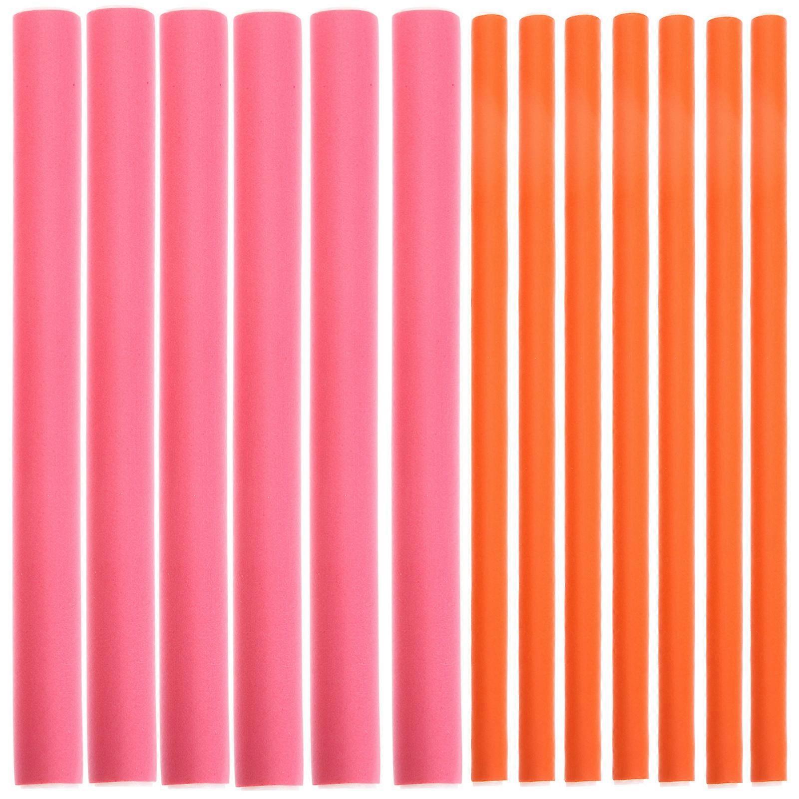 Flexible Hair Curler Assorted Color Curling Rods for Home Use 80Pcs