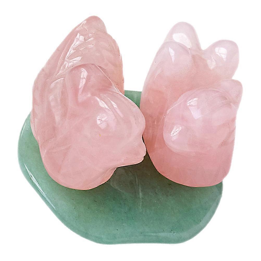 Crystal Ornament for Wedding Gift 3Sets Decorative Statues