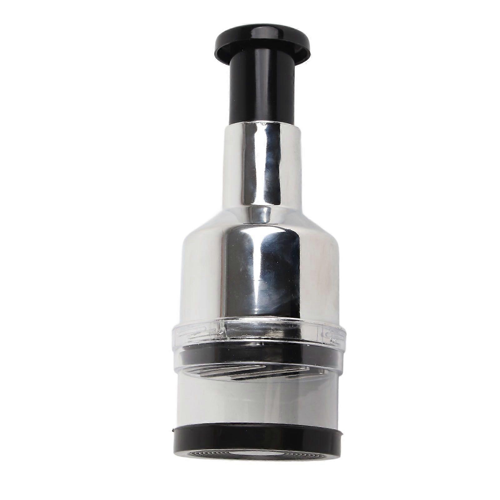 Onion Press Chopper Hand Vegetable Chopper Stainless Steel Manual Food Chopper for Kitchen