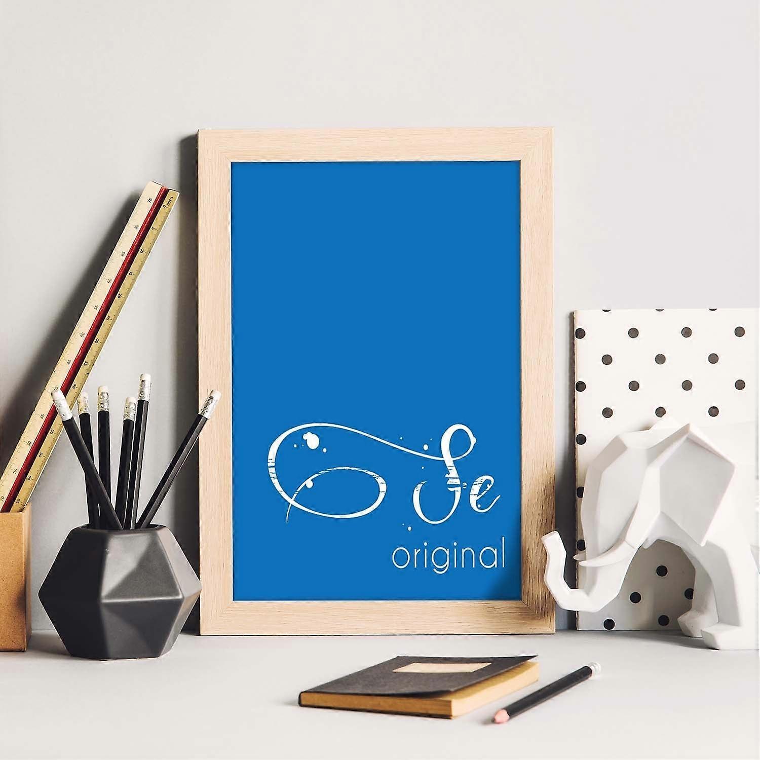 Happy Be Original Print