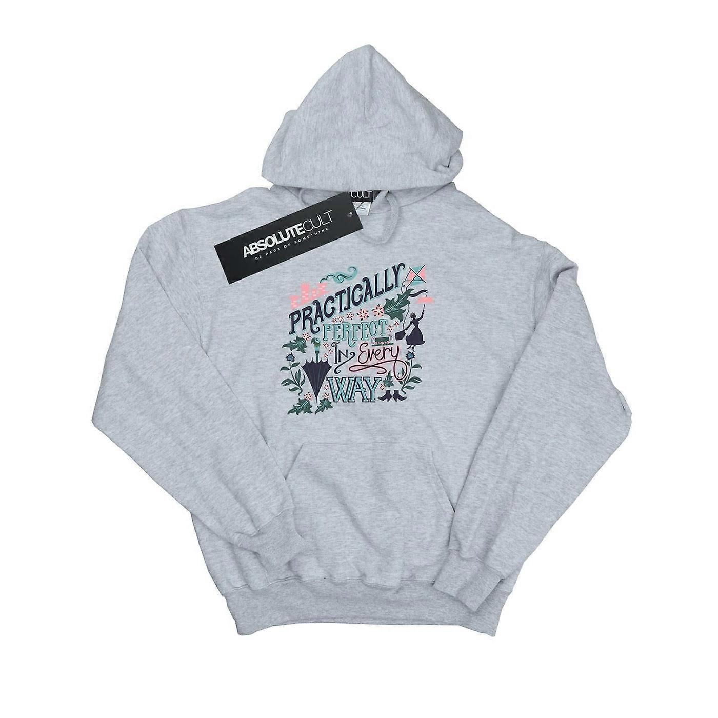 Chicas de Disney Mary Poppins prácticamente sudadera con capucha