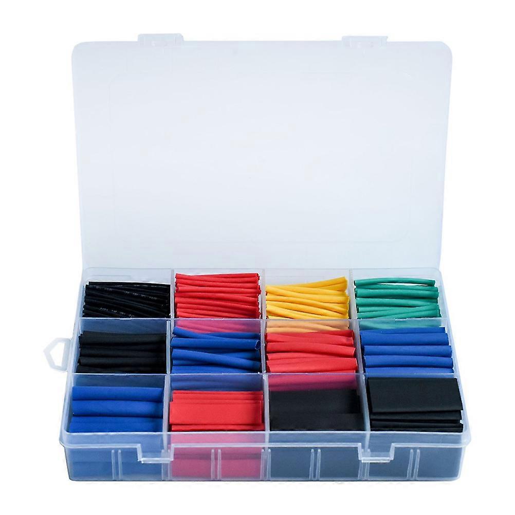 Heat Shrink Tubes Electrical Heat Shrink Tubing Electric Maintenance Protective Sleeve Assorted Retardant Function 750Pcs