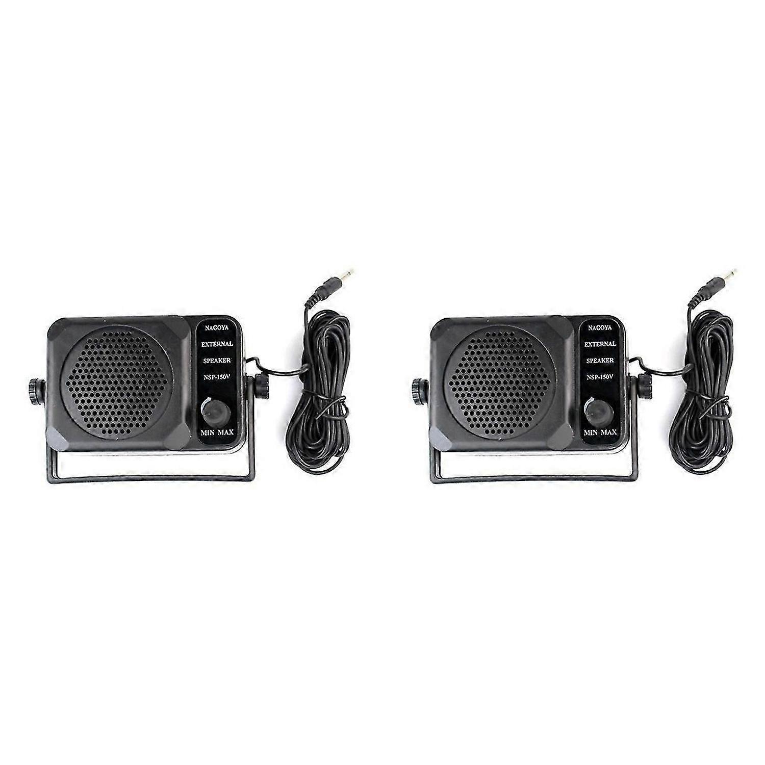 CB Radio Mini External Speaker -150V Ham for HF VHF UHF