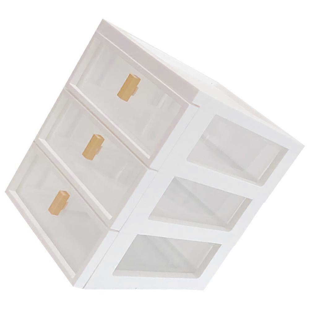 Plastic Desktop Organizer Desktop Drawer Box for Home Storage