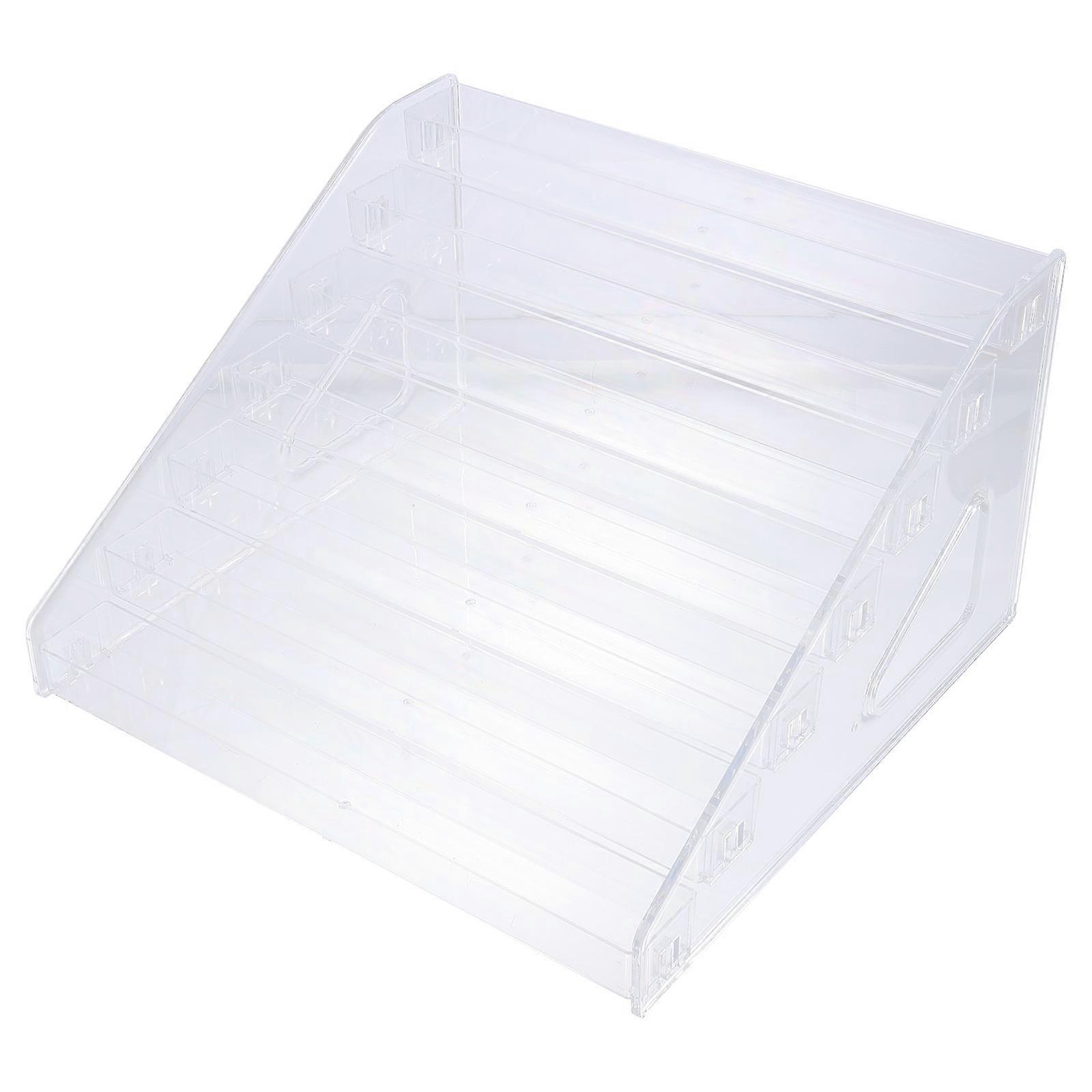 Eye Shadow Storage Box Seven-Layer Rack for Organized Cosmetic Storage 1Pcs