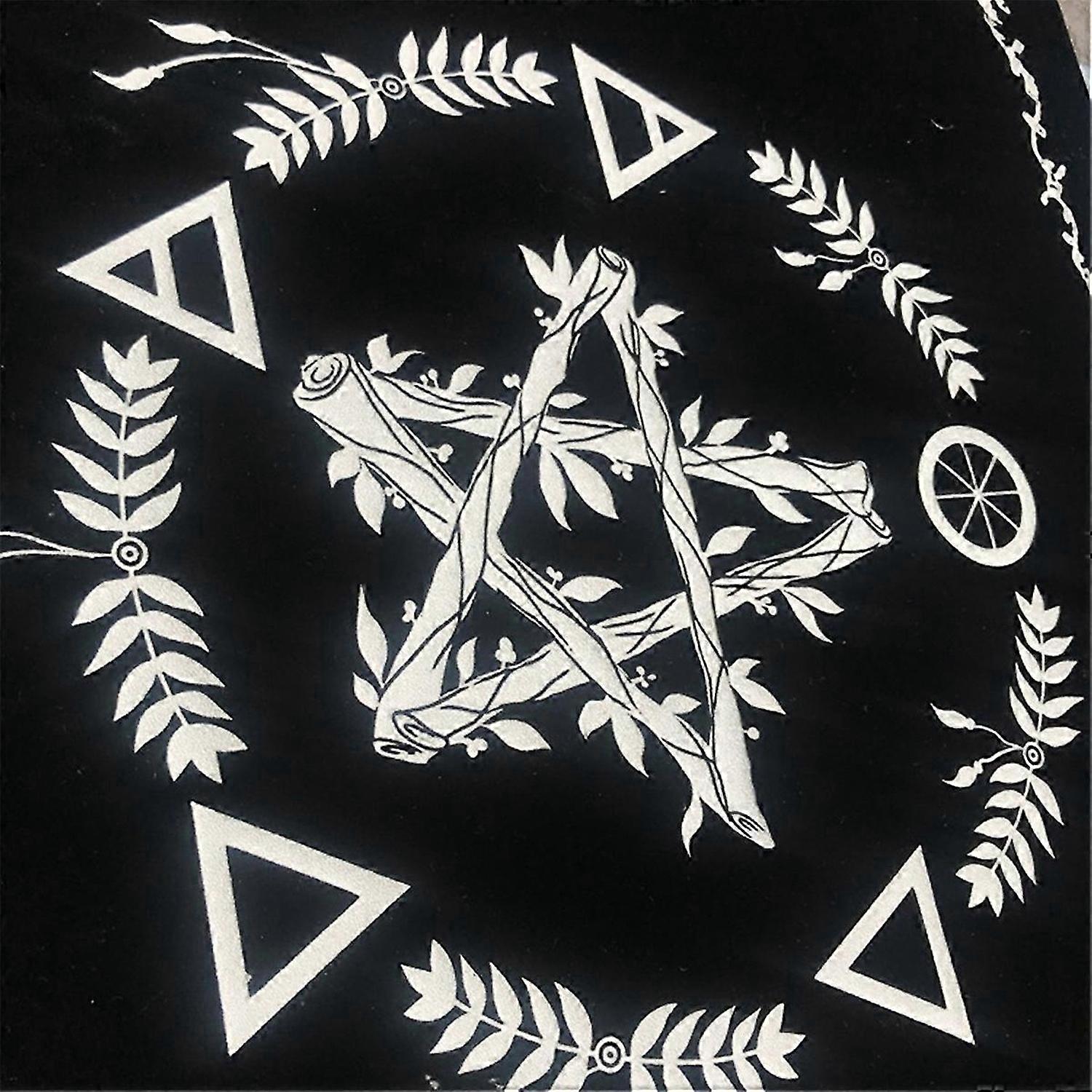 Type B Tarot tablecloth velvet mat five-pointed star tablecloth