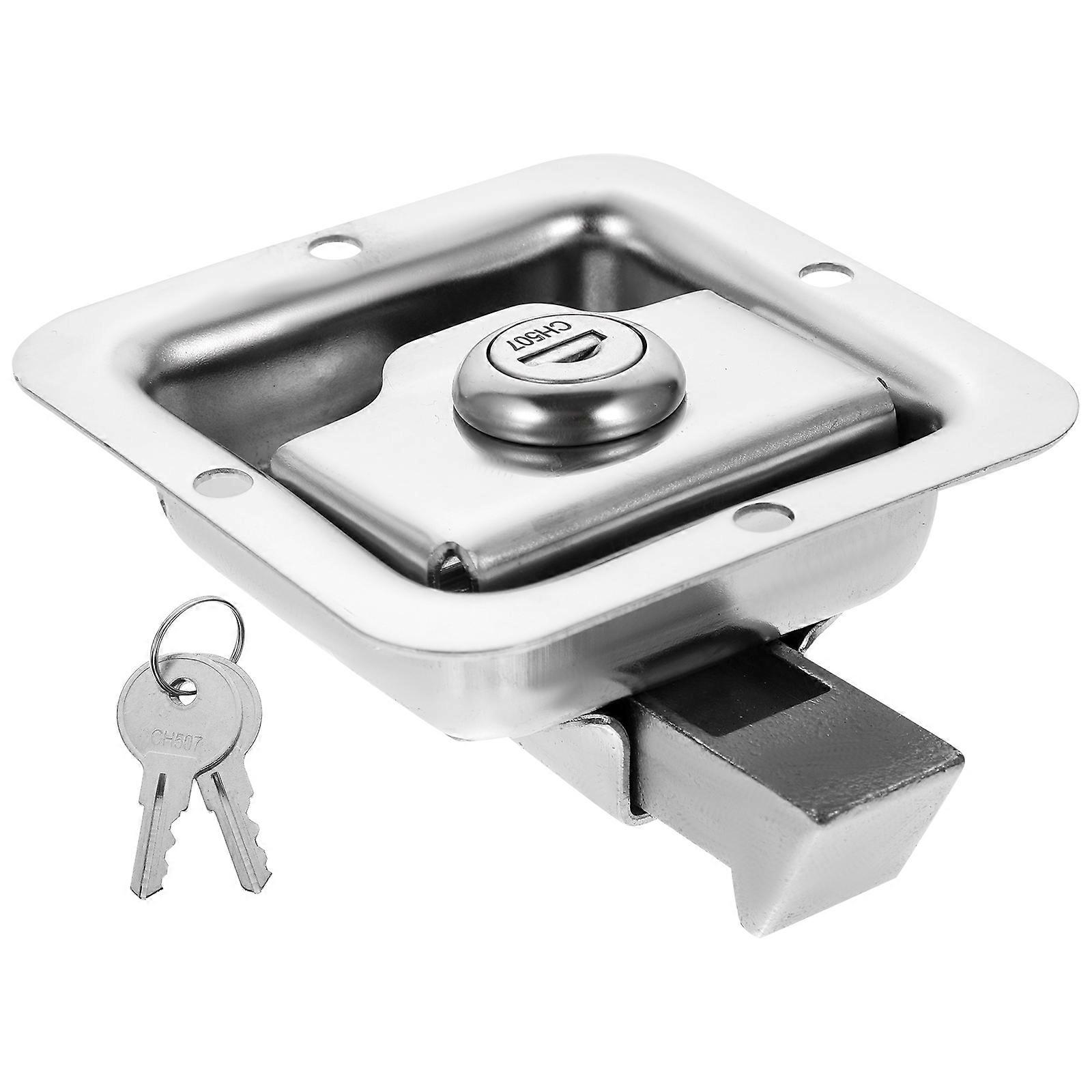Rv Panel Lock Stainless Steel Lock for Locking 2Sets Trailer and Engineering Vehicle