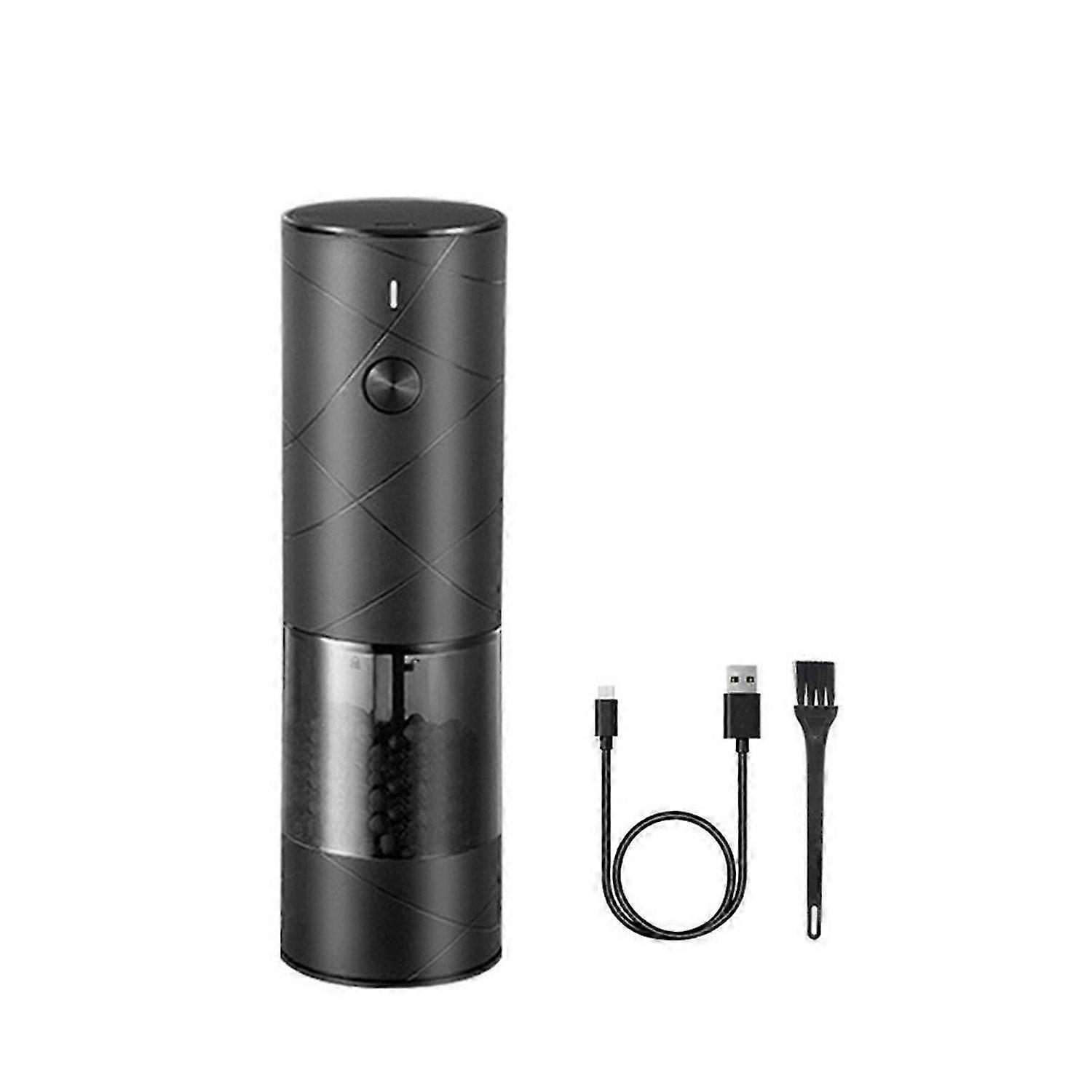 Electric Salt Pepper Grinder with Warm LED Light Adjustable Coarseness Automatic Mill Grinder for Ki