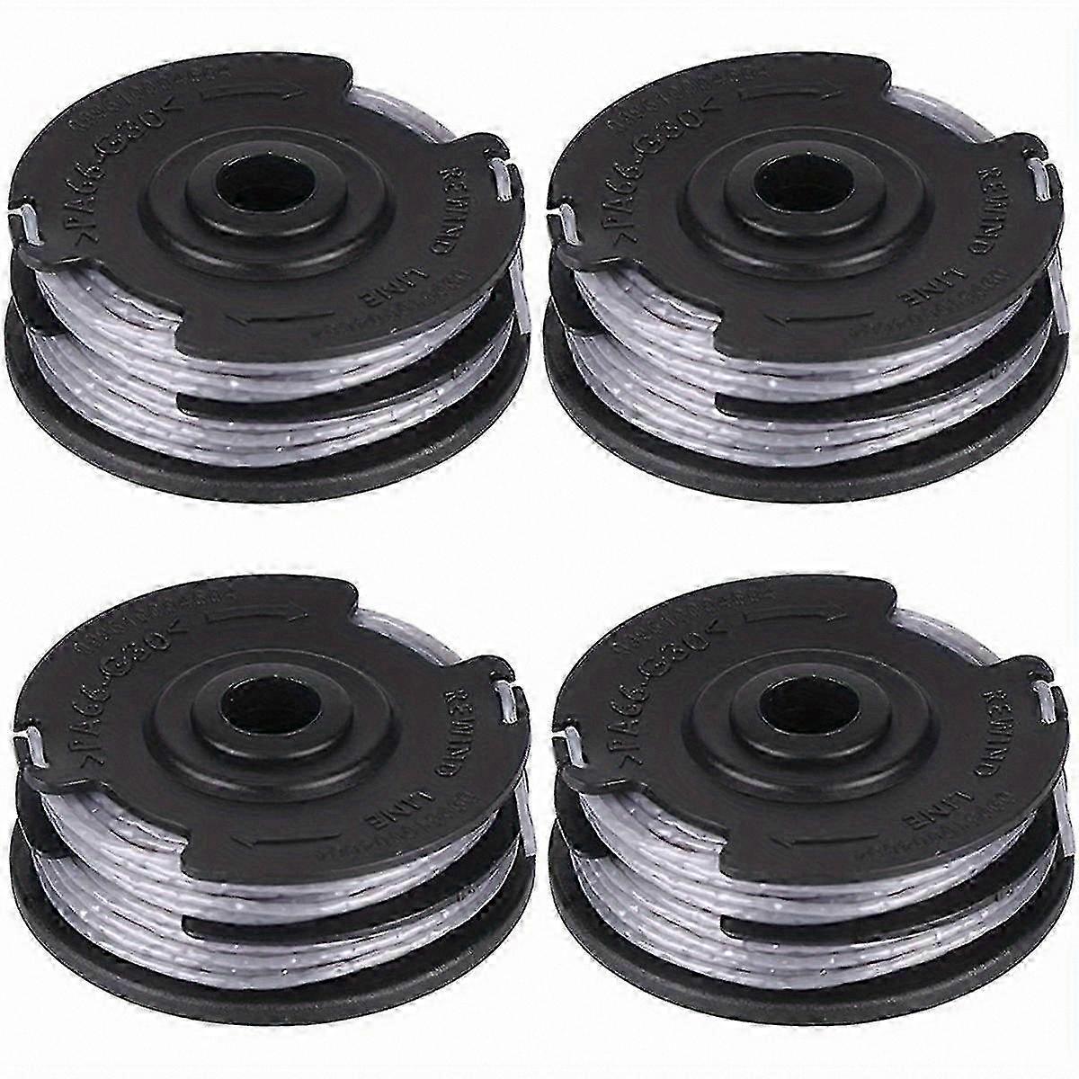 4-Pack Grass Trimmer Line Refills for 30-36 LI Models, Replacement Spool Set for Efficient Lawn Care
