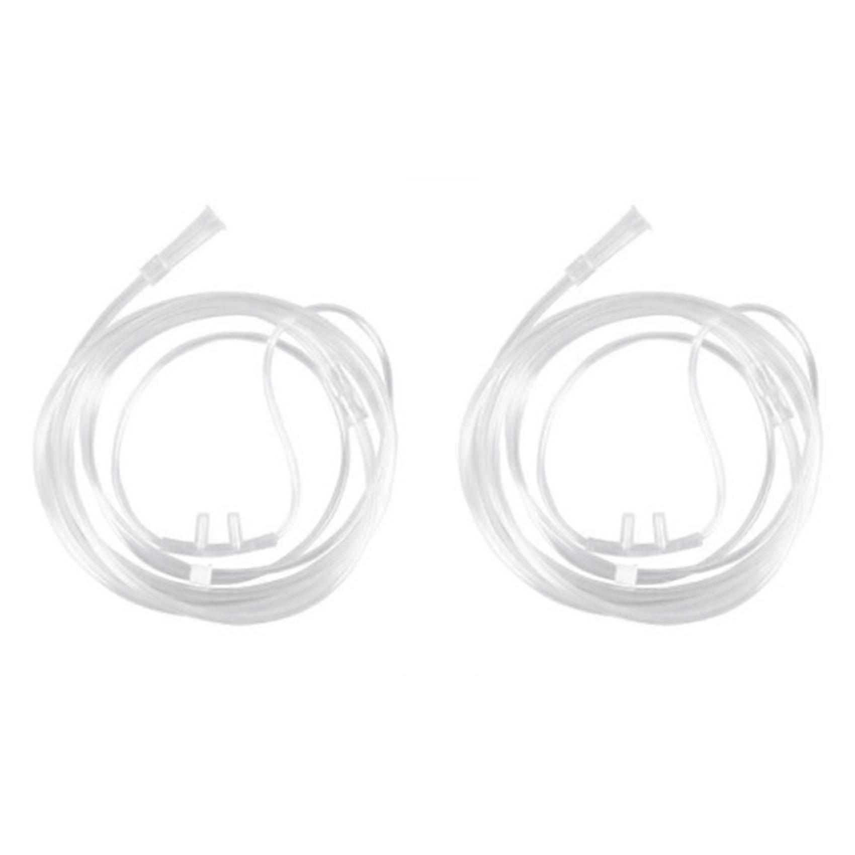 2X 6M Double Hole Soft Nasal Oxygen Tube Nasal Oxygen Cannula Nasal Tube Suitable for Oxygen Gener-2025
