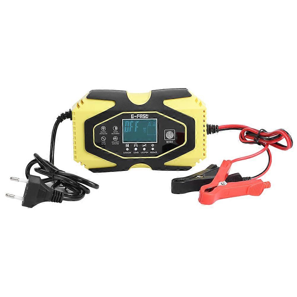 Chargeur rapide AGM 12 V 6 A 24 V 3 A pour réparation de batterie de moto et de voiture