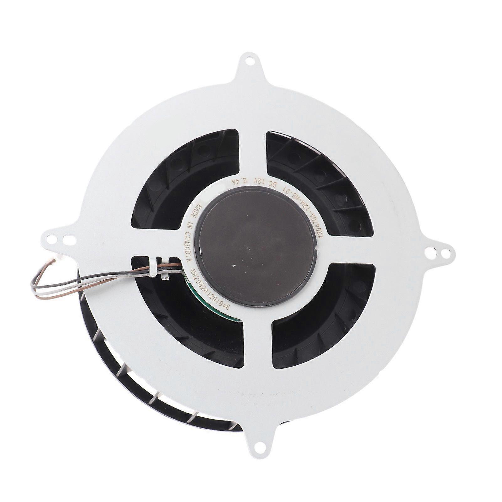 Replacement CPU Cooling Fan 17 Blades 3 Pin Silent Internal CPU Cooler for Console