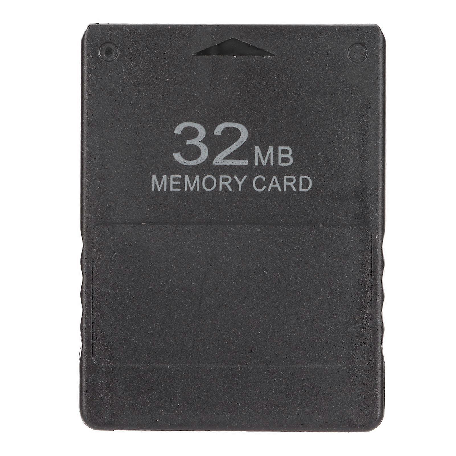 32MB Game Memory Card External High Speed Plug and Play Game Console Data Card for PS2