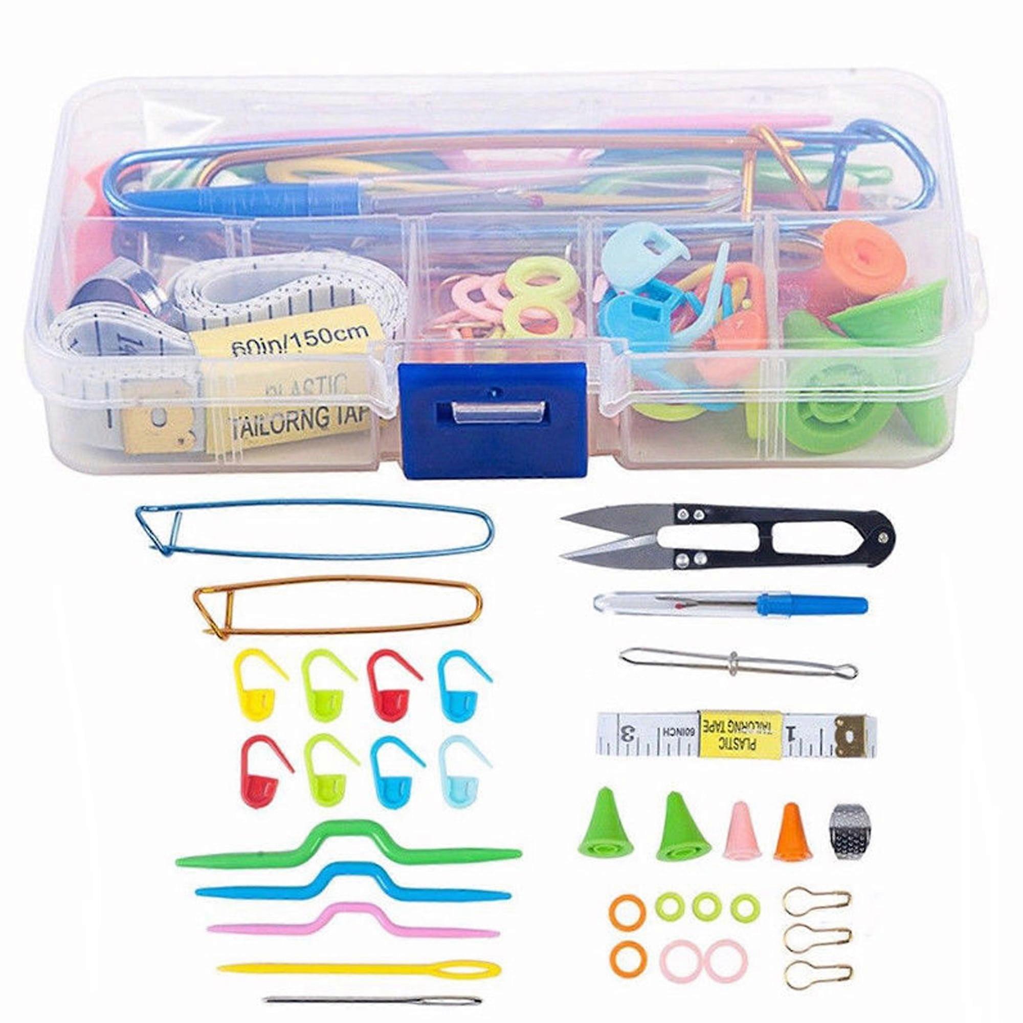 Diconna Household Useful Knitting Tools Set Weaving Crochet Needle Hook Accessories
