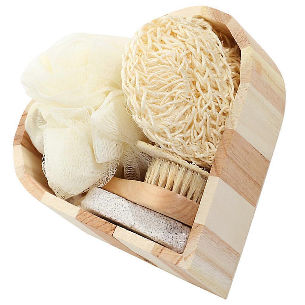 Bath Accessories Body Cleaning Tool with Foot Scrubber Kit 2Sets