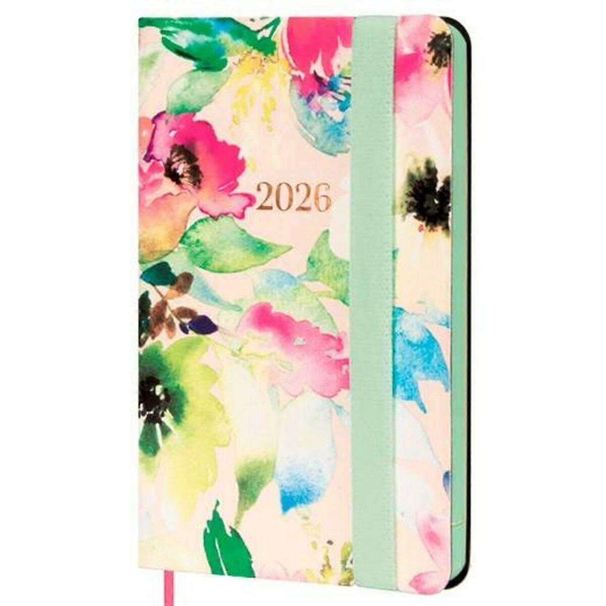 Diary Finocam FLEXI JOY Bloom Mini 8,2 x 12,7 cm 2026