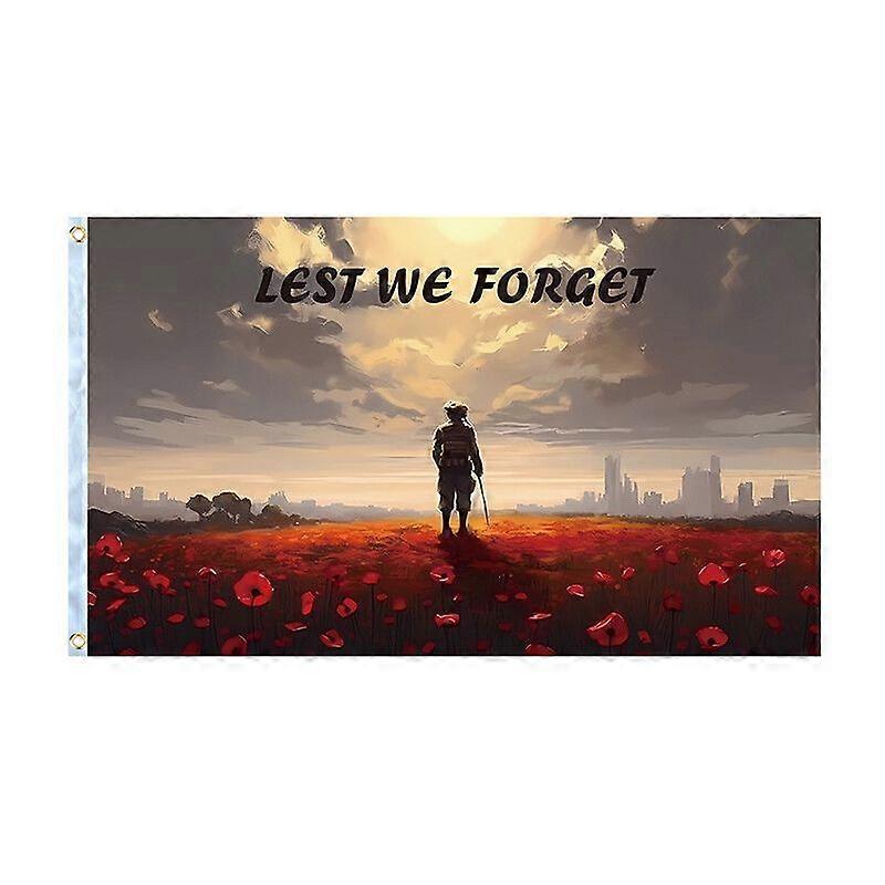 LEST WE FORGET FLAG  CC0470