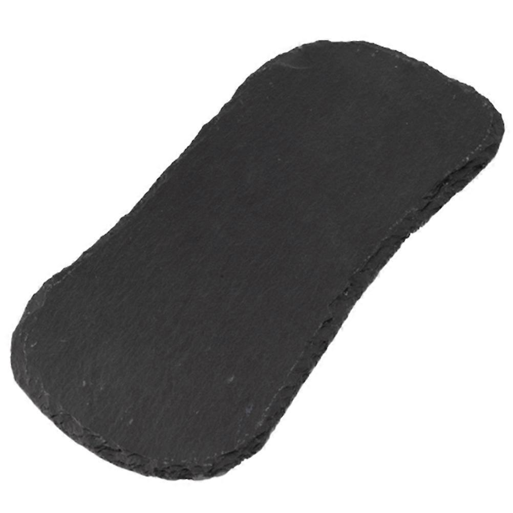 Creative Display Plates Storage Plate for Charcuterie 2Pcs Black Kidney Shape