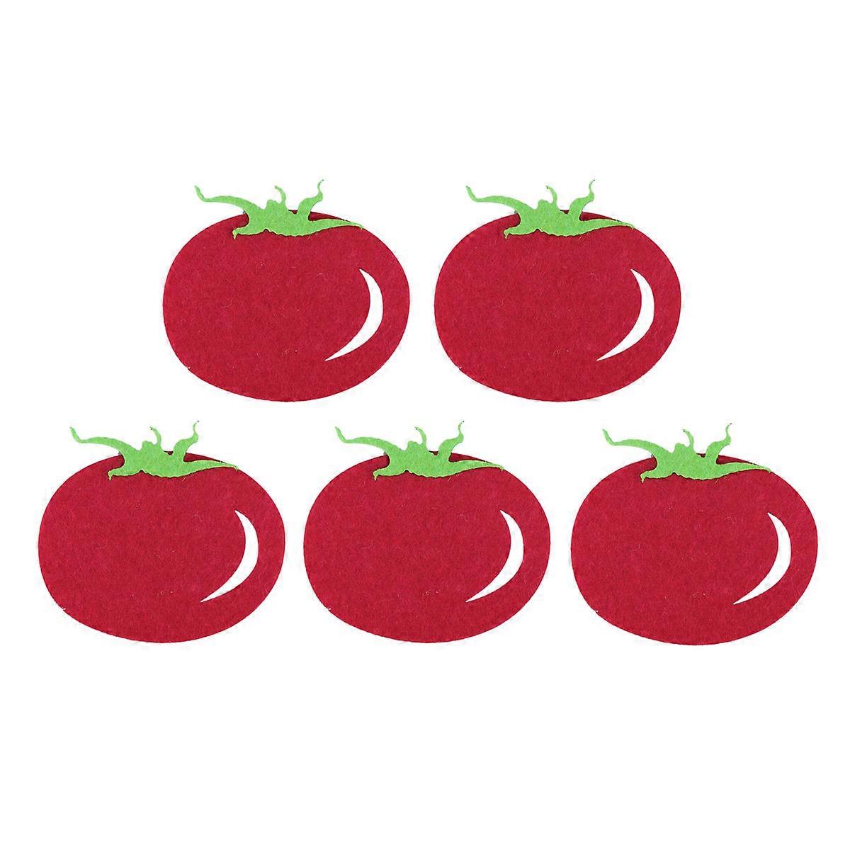 Cartoon Vegetable Wall Sticker Tomato for Home Decor 10Pcs Set
