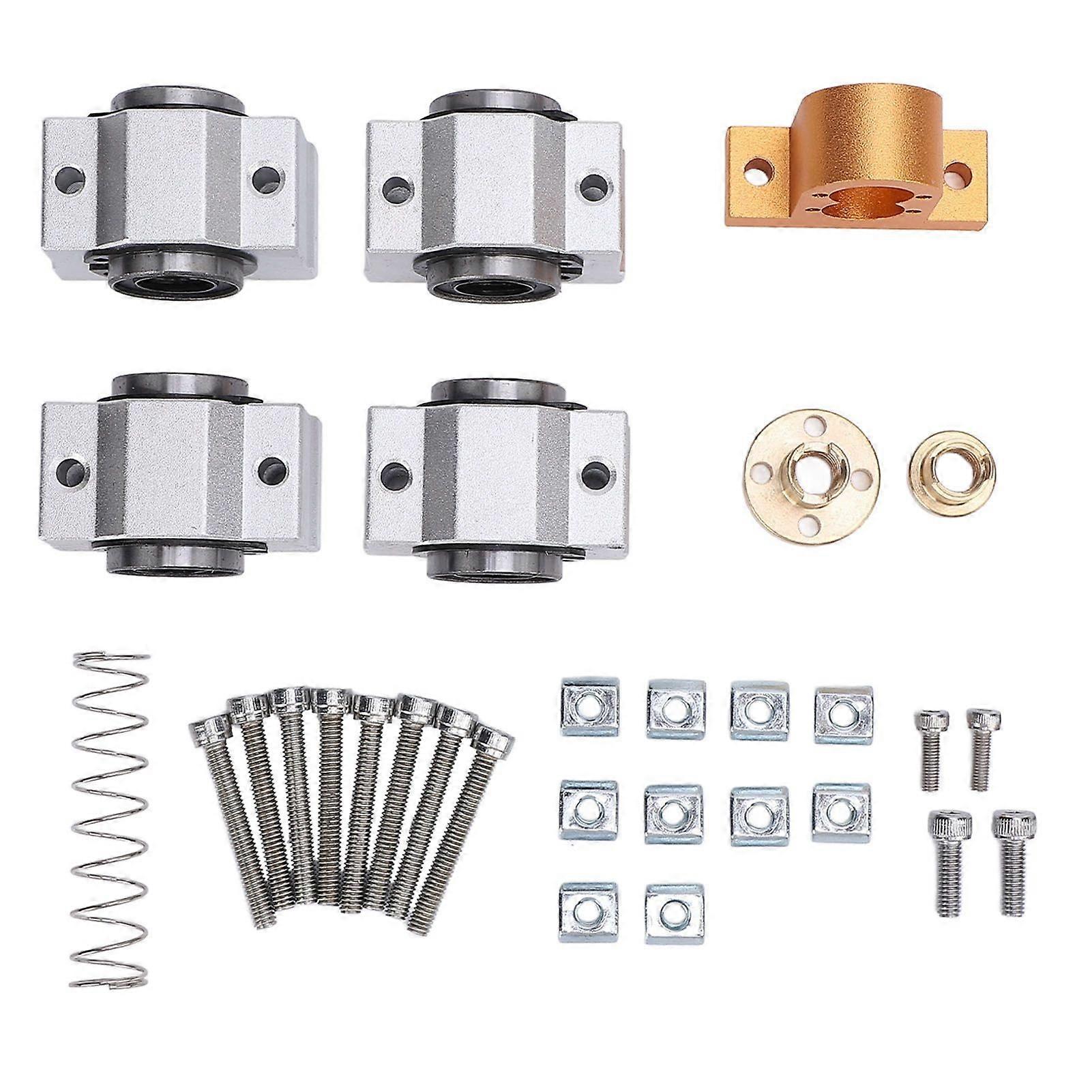 Z Axes Sliding Table Mount Kit Alumunum Alloy Sliding Table Holder Mount Kit for 3018 Plus Engraving Machine