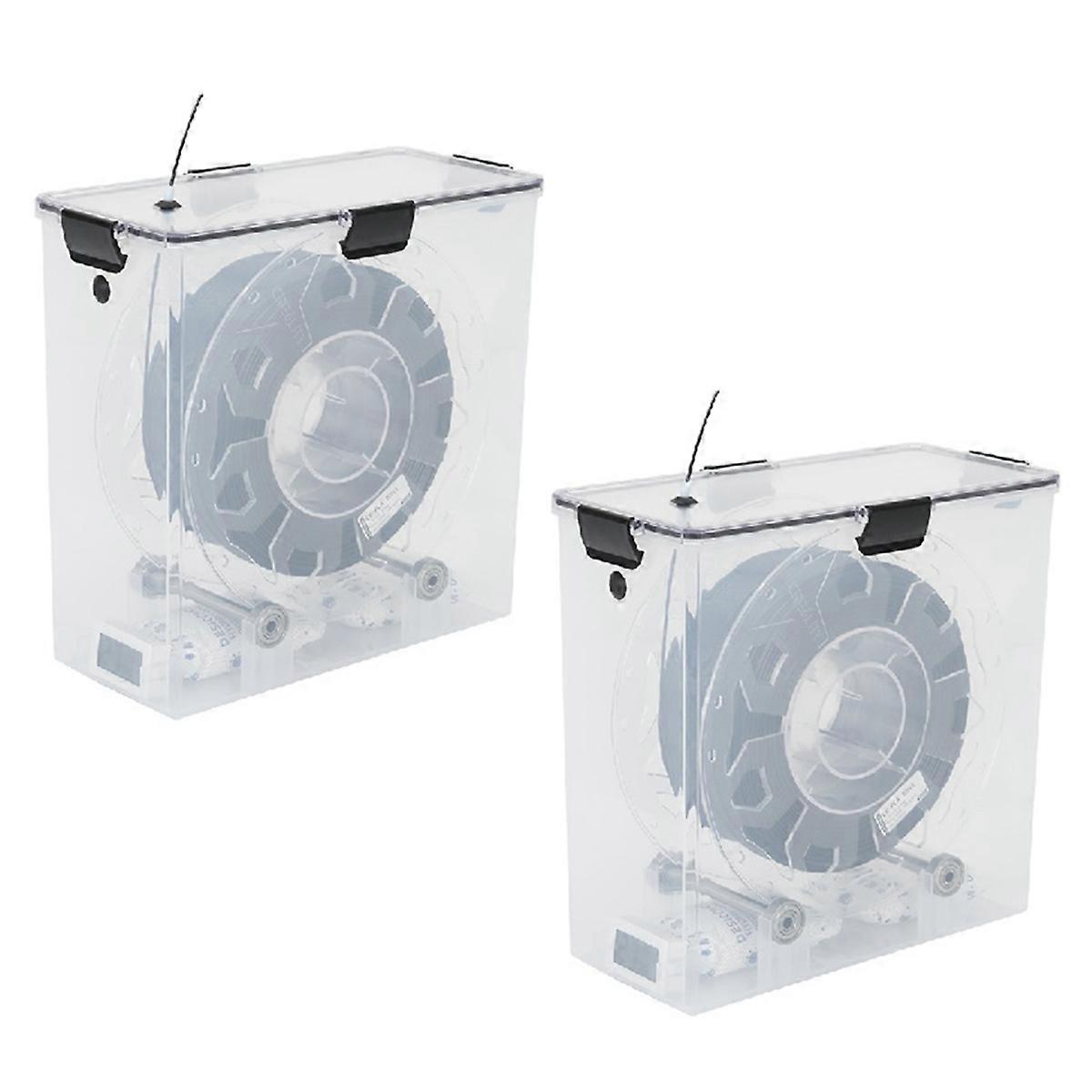 2Pcs 3D Printer Filament Dryer Box for 3D Printer PLA ABS Filaments