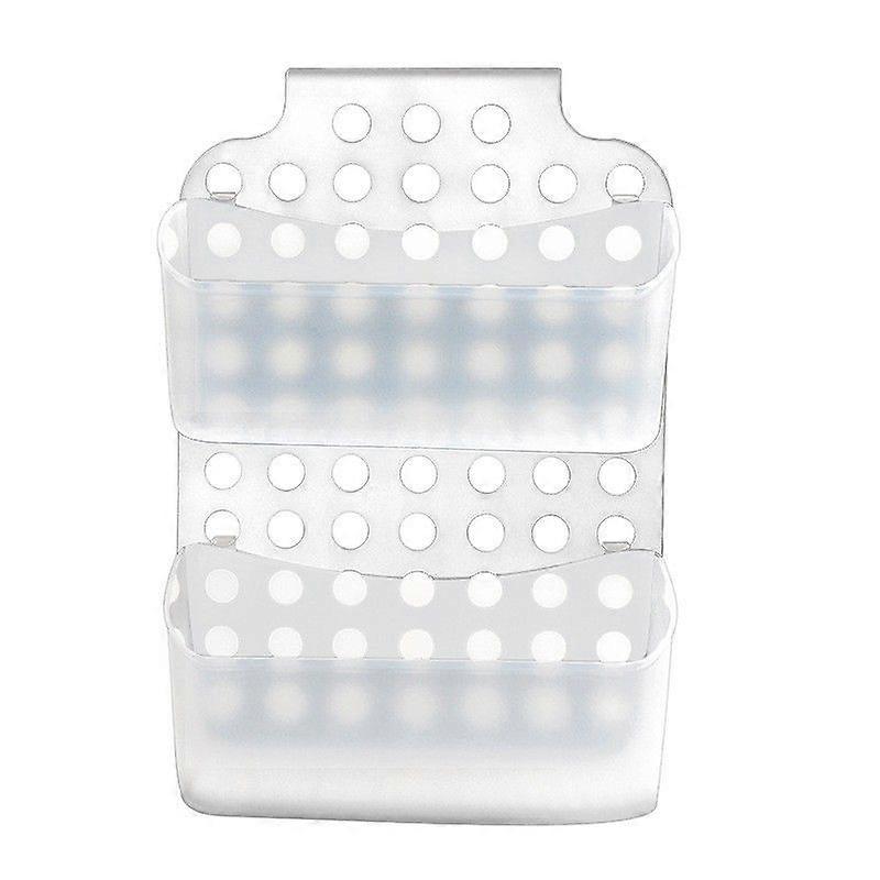 2-Shelf Hanging Shower Caddy White