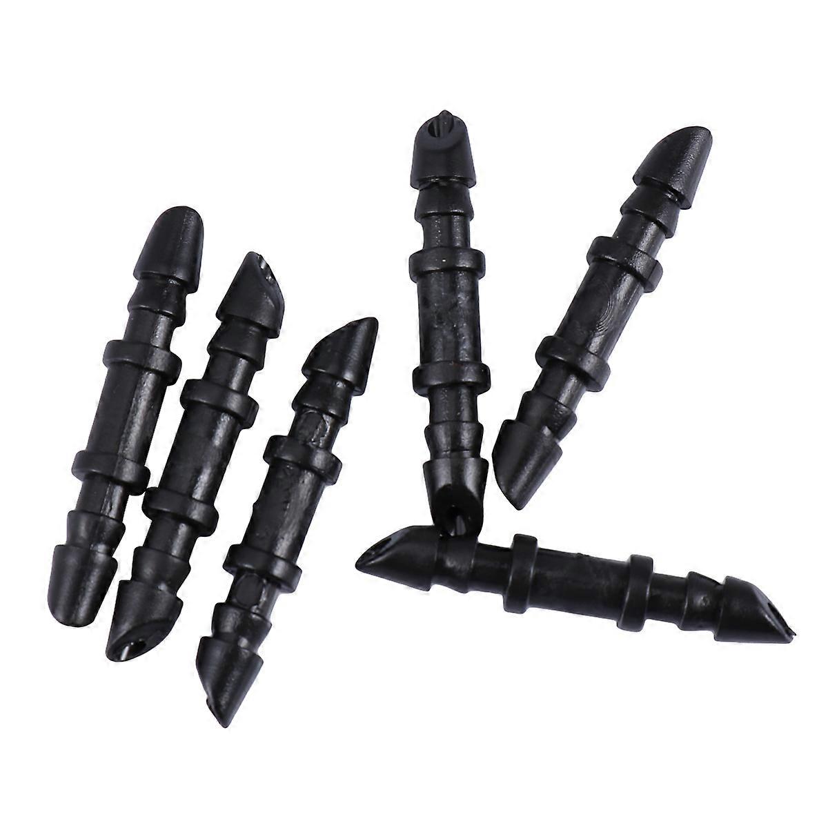 Joint Barbed Straight Bevel Connection Connector Suitable for Garden 50Pcs