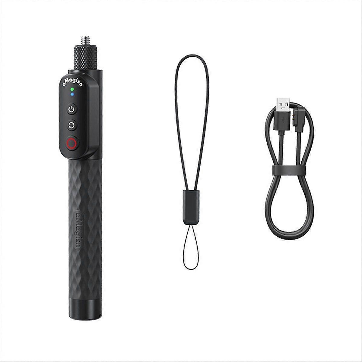 Remote Selfie Stick Bluetooth 5.1 RC Grip 1m Pole for X4 X3 Pro 13 12 11 10 Smartphones B
