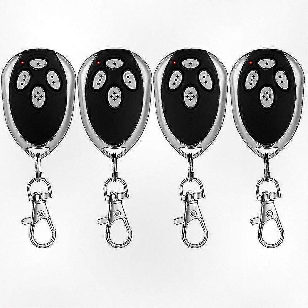 4PCS 433.92MHz 4-Channel Remote Control for Gate and Garage Door Openers