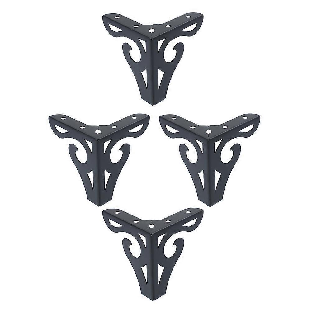 Iron Sofa Support Legs for Home Use 8Pcs Hollow Out Metal Replacement Feet